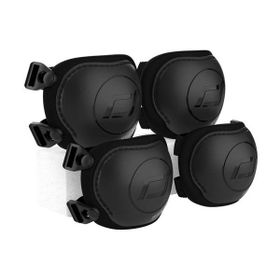 Scoot And Ride 230925-00172 Siyah Beden Dizlik ve Dirseklik Scooter Koruyucu Set