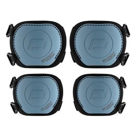 Scoot And Ride 230926-00025 Petrol Mavisi Dizlik ve Dirseklik Scooter Koruyucu Set