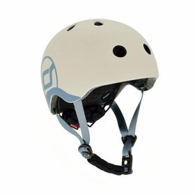 Scoot And Rıde Helmet Açık Gri Bebek Kaskı