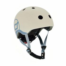 Scoot And Rıde Helmet Açık Gri Bebek Kaskı