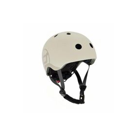 Scoot And Rıde Helmet Açık Gri Çocuk Kaskı