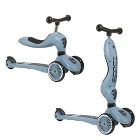 Scoot And Rıde Highwaykick 1 Oturaklı Petrol Mavisi Çocuk Scooter