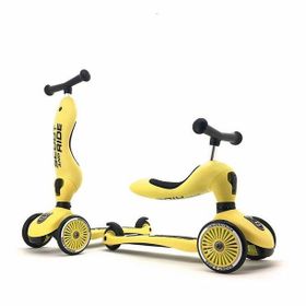 Scoot And Rıde Highwaykick 1 Oturaklı Sarı Çocuk Scooter