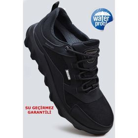 Scooter 7201 Ortopedik Su Geçirmez Siyah Erkek Bot