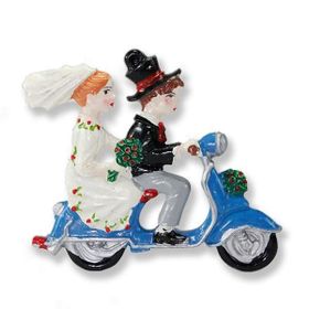 Scooter Motorda Gelin Damat 12 Adet Biblo