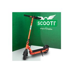 Scooti SC33U Turuncu Katlanabilir Farlı Elektrikli Scooter