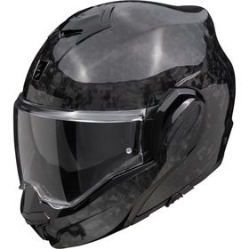 Scorpion Exo Tech Evo Onyx Carbon Siyah Çene Açılabilir Motosiklet Kaskı