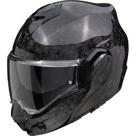 Scorpion Exo Tech Evo Onyx Carbon Siyah Çene Açılabilir Motosiklet Kaskı