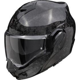 Scorpion Exo Tech Evo Onyx Carbon Siyah Çene Açılabilir Motosiklet Kaskı