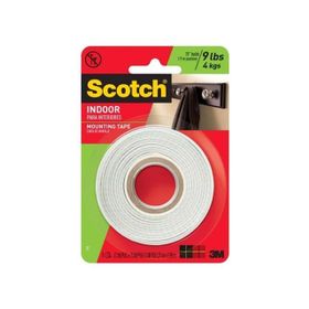 Scotch 110 Köpük Bant Çift Taraflı 12.7 mm 1.9 m Yapışkan Bant