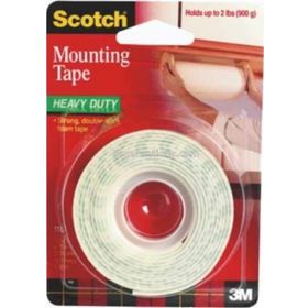 Scotch 110 Köpük Bant Çift Taraflı 12.7 mm 1.9 m Yapışkan Bant