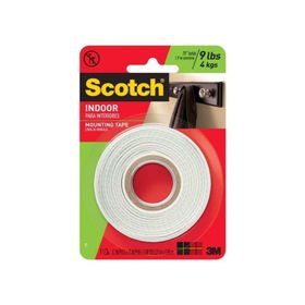 Scotch 110 Köpük Bant Çift Taraflı 12.7 mm 1.9 m Yapışkan Bant