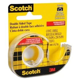 Scotch 12.7x6.3 m Çift Taraflı Bant Kesicili