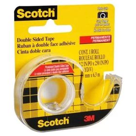 Scotch 12.7x6.3 m Çift Taraflı Bant Kesicili