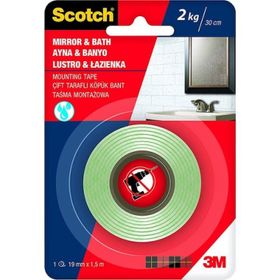 Scotch 19 mm 1.5 m Şeffaf Montaj Bandı