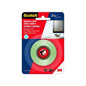 Scotch 19 mm 5 mt Banyo Ayna Montaj Bandı
