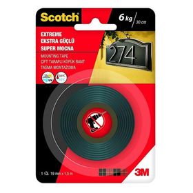 Scotch 4002 4941-1915P 19mmx1.5m Extra Güçlü Montaj Bandı