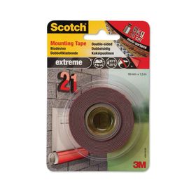 Scotch 40021915 19 mm 1.5 m Extra Güçlü Montaj Bandı