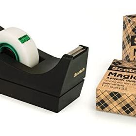 Scotch 900 °C38G3 Siyah Yapışkan Bant