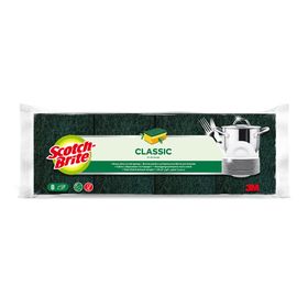 Scotch Brite 8'li Tırnak Koruyuculu Yeşil Bulaşık Süngeri