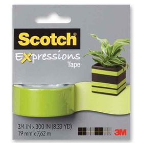 Scotch C214-GM Yeşil 19 mm x 7.62 mt Renkli Bant