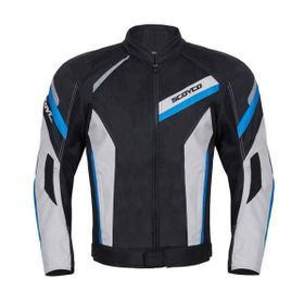 Scoyco JK100 Yazlık Siyah Gri Motosiklet Montu