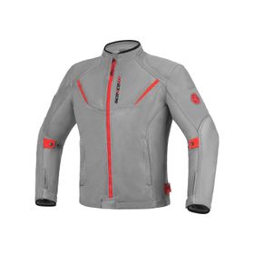 Scoyco JK194 Yazlık Fileli Gri Kırmızı Motosiklet Montu