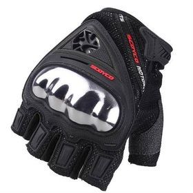 Scoyco MC-44 Black Yarım Parmak Yazlık Eldiven