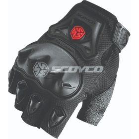 Scoyco MC29 Siyah Yarım Parmak Motosiklet Eldiveni