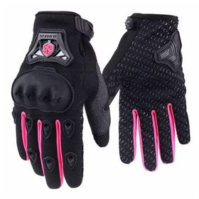 Scoyco MC29W Pembe Yazlık Kadın Motosiklet Eldiveni