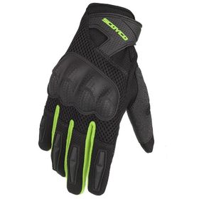 Scoyco MC58 Neon Siyah Yazlık Korumalı Eldiven
