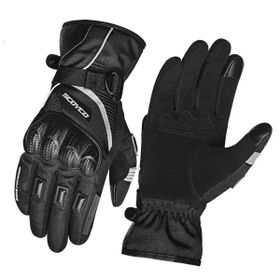 Scoyco MC83 Siyah Kırmızı WaterProof Motosiklet Eldiveni