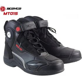 Scoyco MT015 Siyah Yazlık Kısa Motorsiklet Botu