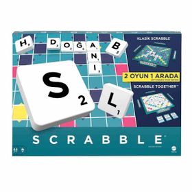 Scrabble HXV98 Türkçe Orjinal 2'si 1 Arada
