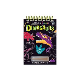 Scratch and Colour Dinosaurs