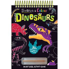 Scratch and Colour Dinosaurs