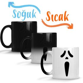 Scream Çığlık Horror Korku Film Movie Wes Craven Courteney Cox Sihirli Porselen Kupa