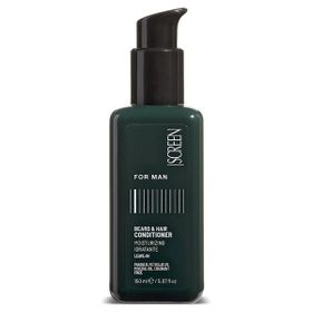 Screen 150 ml Screen For Man Beard Hair Conditioner Saç ve Sakal Durulama Gerektirmeyen Bakım Kremi
