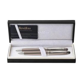 Scrikss 35 Titanium Lüks Kutuda Versatil-Tükenmez Kalem Takımı