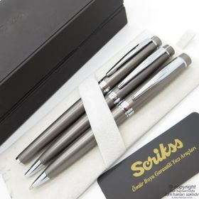 Scrikss 38 Füme Dolma Kalem Tükenmez Kalem Takım