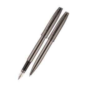 Scrikss 39 Oscar Titanium Yeni Prestij Ahşap Dolma Roller Tükenmez Kalem Seti