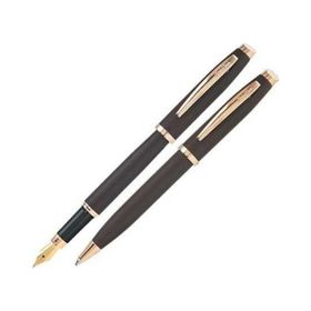 Scrikss 39 Rose Gold Lüks Kutulu Dolma Kalem + Tükenmez Kalem