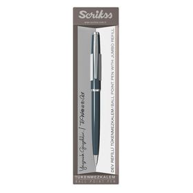 Scrikss 52 Lacivert Tükenmez Kalem