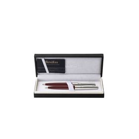 Scrikss 78 Dolmakalem + Tükenmez kalem Takım Bordo Lüks Kutuda
