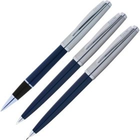 Scrikss 78 Metropolis Lacivert Roller Tükenmez Kalem Seti