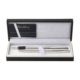 Scrikss 78M Metropolis Dolma-Roller-Tükenmez Kalem Seti