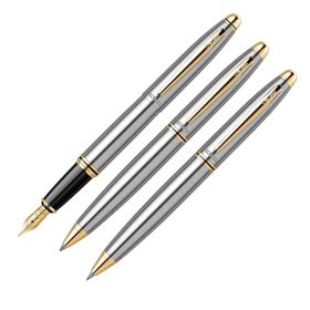 Scrikss 88 Gold Krom 3 Lü Kalem Takım