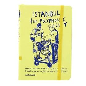 Scrikss A6 İstanbul Macun Çizgili Not Defteri