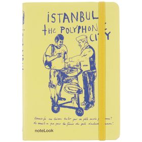Scrikss A6 İstanbul Macun Çizgili Not Defteri