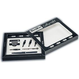 Scrikss Calligraphy Lacivert Gövde Kaligrafi Kalem Seti